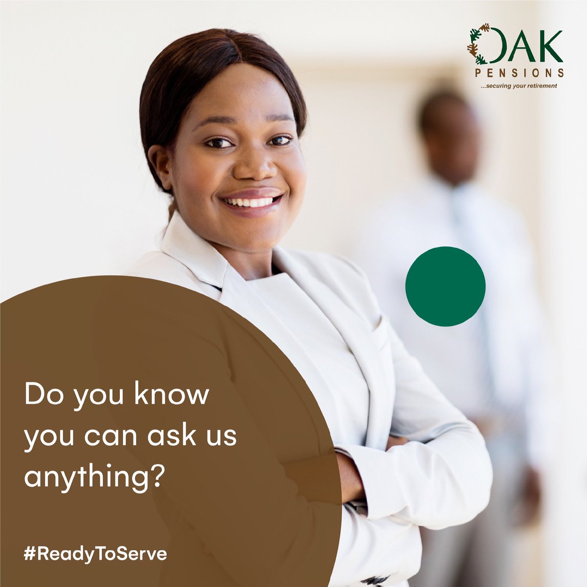 oakpensionsltd's tweet photo. You can ask us anything today. It's #AskOakTuesday.
#RetireToday #RetireWithOak #OakPensions #ReadyToServe #WeMove https://t.co/6LPk5TcrVW