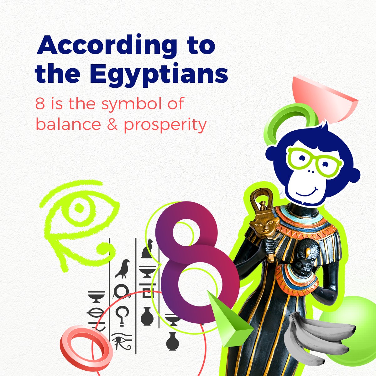 Chimpandzinc's tweet photo. Stay tuned, the story of 8 will be revealed soon!

#Chimpandzinc #staytuned #egyptian #symbol #facts #8fact #comingsoon #excited #staytunedformore #eight #updatesoon #somethingexciting #chimp #storybehind8 #revealsoon #socialmedia #digitalmarketing #adagency https://t.co/Tpz08786mG