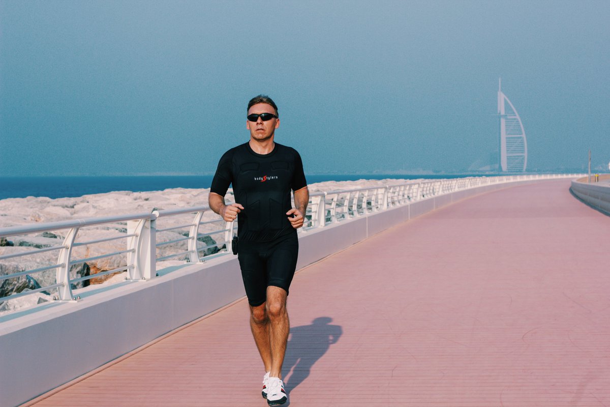 bodystylers_gcc's tweet image. It's a sunny day outside. ☀️Perfect for a run with your own EMS suit! 😎 #EMSTraining #EMSdubai #EMSdevice #EMSworkout #EMS #EMSgym #HomeWorkout #weightloss #shapeyourbody