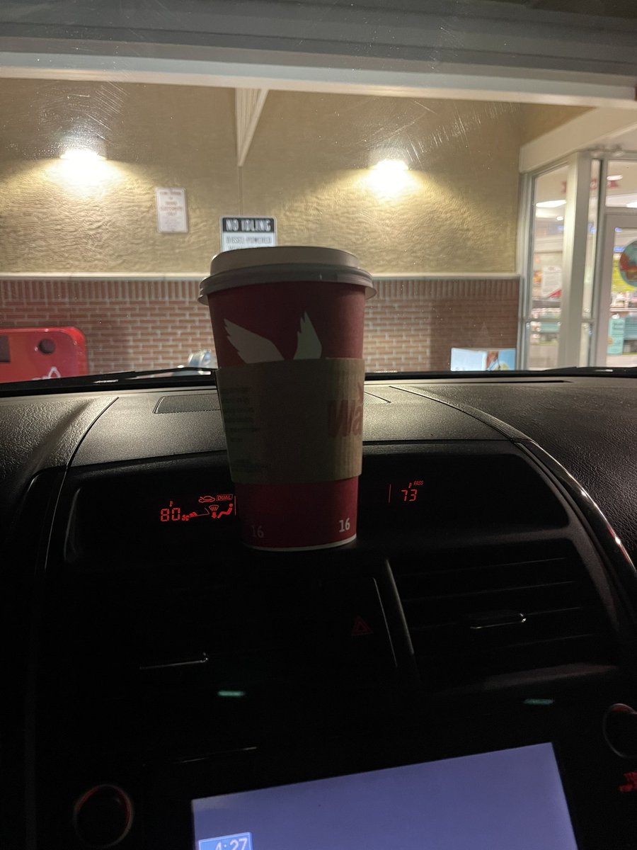 AbuKhalilRashid's tweet photo. Fuel for the road #coffeetime #qawahโ๏ธ #wawa #roadwarrior #nukelife #gettingtothe๐ฐ https://t.co/XEV34RvxdO