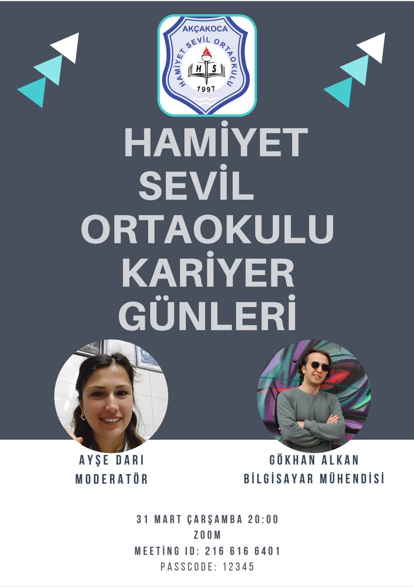 HamiyetSevil's tweet photo. @duzce_mem @gokhanmurat1 

Kariyer Günleri Hamiyet Sevil Ortaokulunda devam ediyor.. https://t.co/JckT0vyGMN