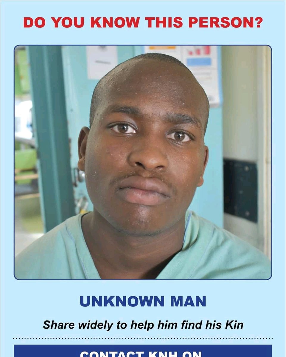 KNH_hospital's tweet photo. Share widely to help them find their kin. https://t.co/dPkWut29sN
