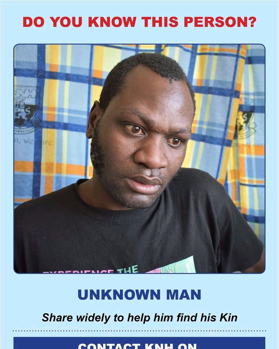KNH_hospital's tweet photo. Share widely to help them find their kin. https://t.co/dPkWut29sN
