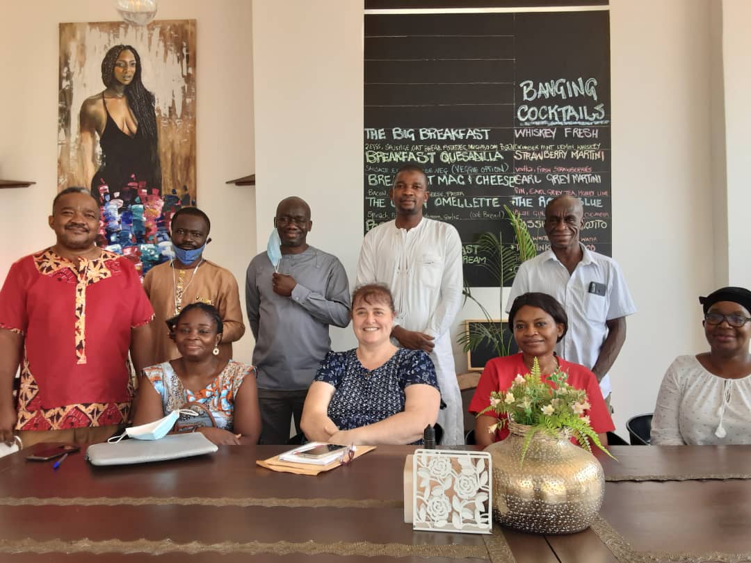 ArocsAfrica's tweet photo. Thank you to Yvonne Barnieh and the University of Ghana Business School for making #LTFP2021 Fellows feel at home. 

#Ghana #Accra #LTFP #AROCSA #ARNOVA #LFSOP #UGBS #partnership #fellowship #cohorts #program #leadership #nonprofitmanagement https://t.co/SZ6gbuPrdB