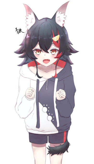 ロリミオちゃん描いた!
「あのね!あのね!」って聞いてほしいミオちゃんと
「えへへ…」ってニッコリ笑顔のミオちゃん
#みおーん絵 