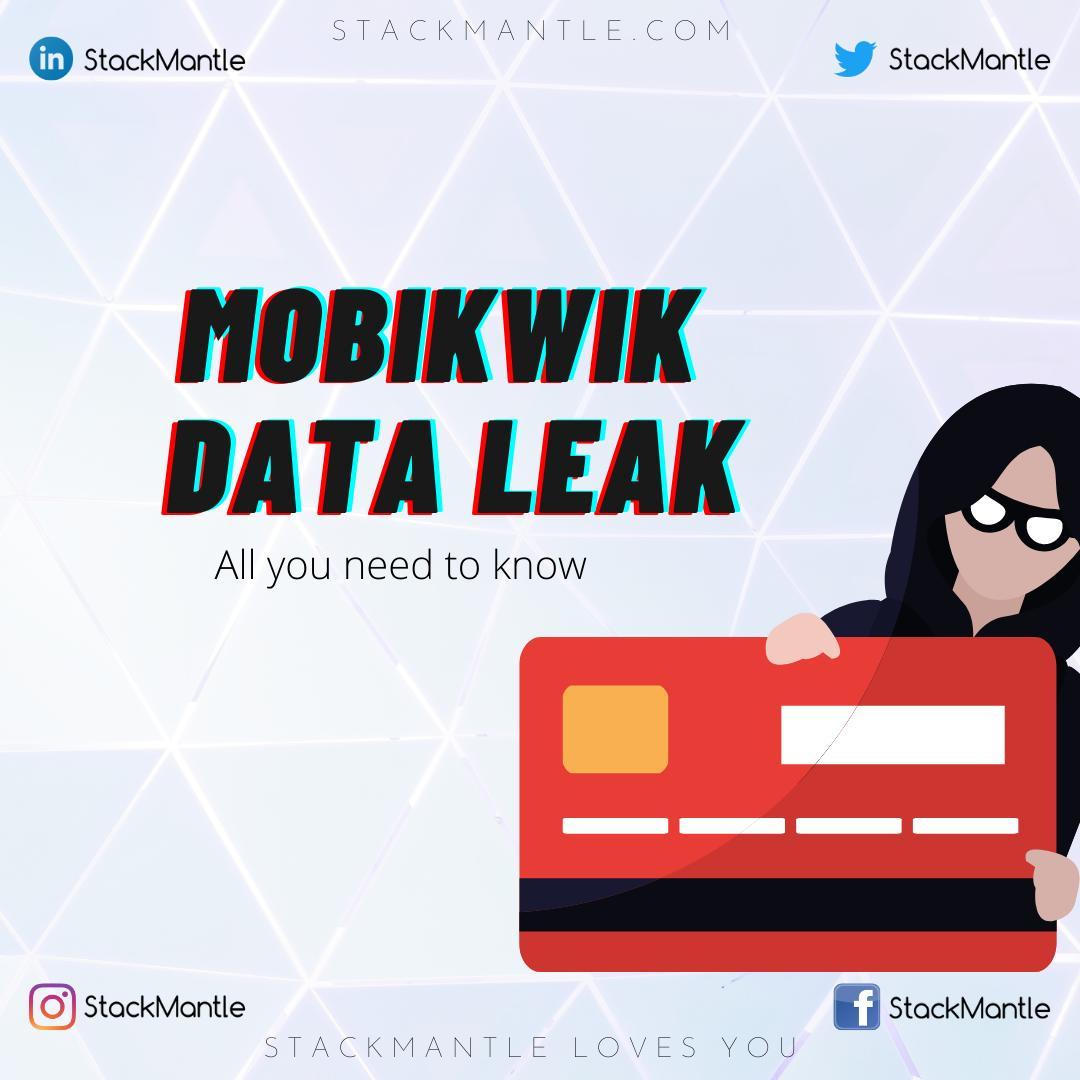stackmantle's tweet photo. Did u have an account on mobikWik? Here's what you need to know about mobiwik's data leak,

Follow 👉 @stackmantle for more informational stuff like this

#mobikwik #data #dataLeak #privacy #compromised #databreach #elliottalderson https://t.co/duBEEzOGV3