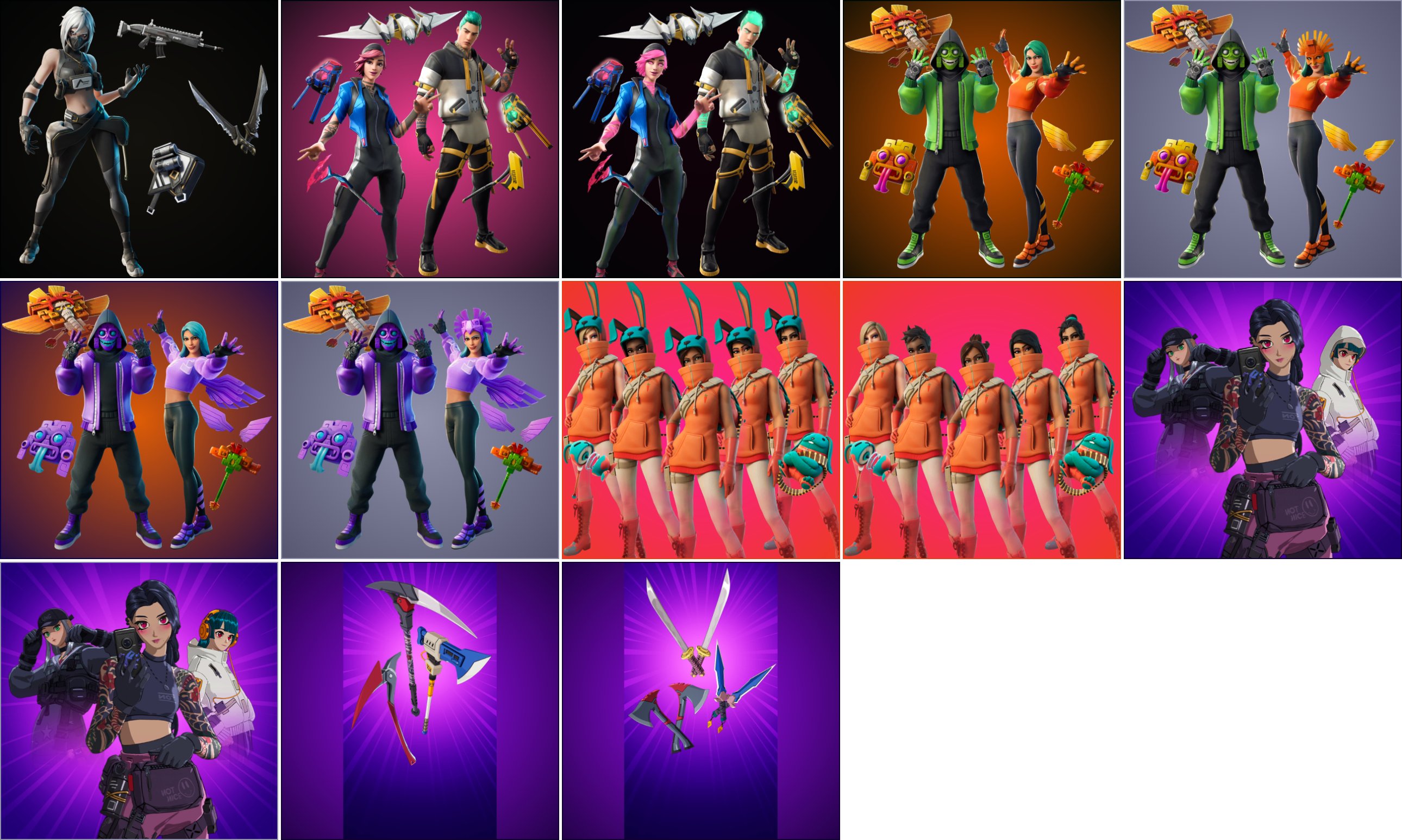 Fortnite 16.60 Fortnite V161 0 Leaked Skins And Cosmetics Fortnite Intel
