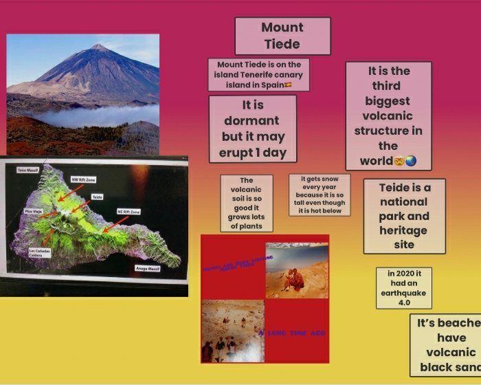 StAnnesKnowsley's tweet photo. In Year 3 we have been researching volcanoes🌋
Here are some of the fascinating facts we discovered...
#sacpskgeography #sacpskYear3 #volcano https://t.co/E8ZqJwJX1j