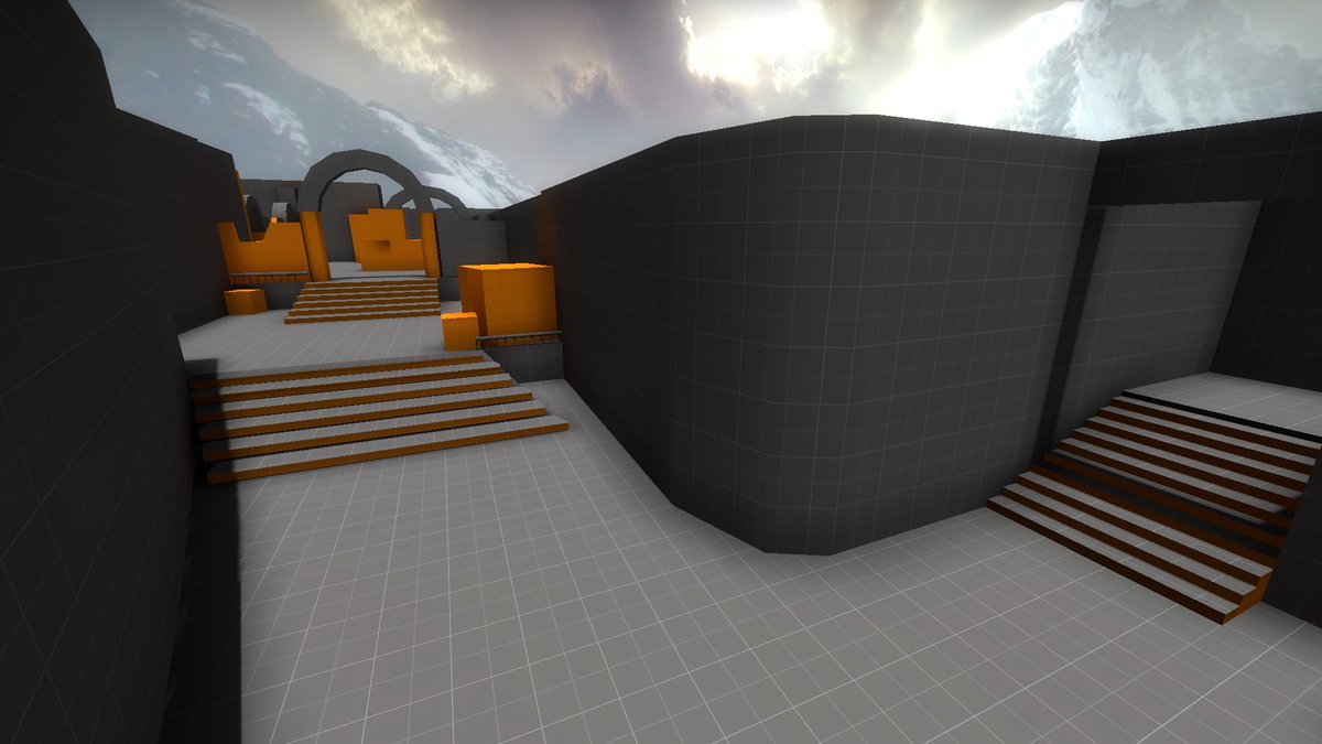 NeroC1337's tweet photo. Finally, published my first CS:GO map for playtesting. Building multiplayer shooter maps has always been my dream and passion, and I will keep polishing. Please give it a try if you like, and show me with feedback and critique #leveldesign #gamedev #CSGO 

https://t.co/S6yyUmzUQC https://t.co/yJg8h646v2
