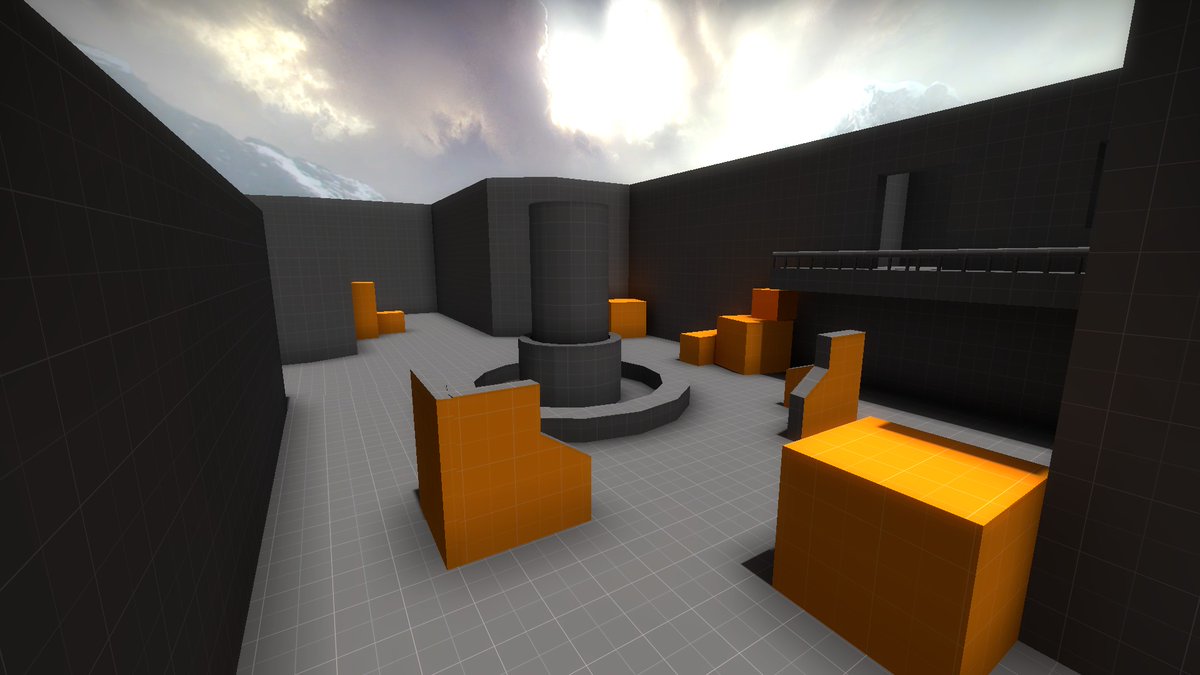NeroC1337's tweet photo. Finally, published my first CS:GO map for playtesting. Building multiplayer shooter maps has always been my dream and passion, and I will keep polishing. Please give it a try if you like, and show me with feedback and critique #leveldesign #gamedev #CSGO 

https://t.co/S6yyUmzUQC https://t.co/yJg8h646v2