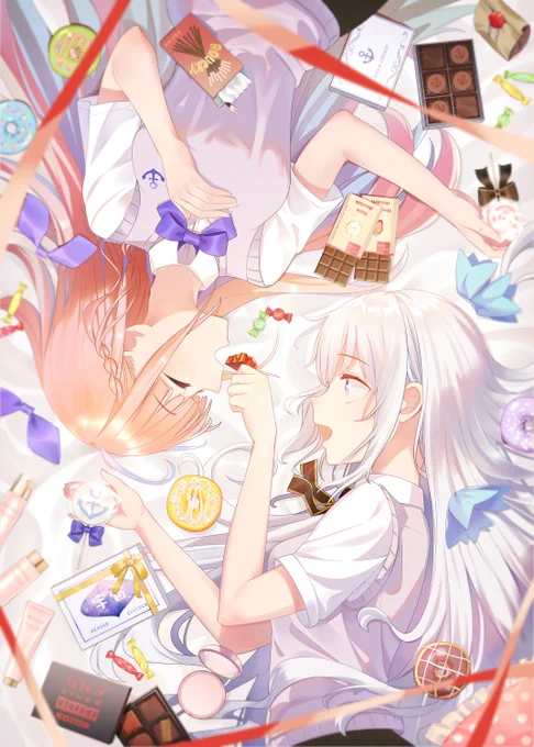 #めあくあ
#めあArt 
#あくあーと
Chocolate Box
?⚓️ 