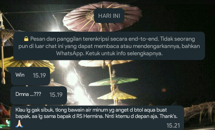 Irwinfams's tweet photo. yaaAllah yaaRabb 😌
Sehatkanlah orgtua hamba 😔
Angkatlah penyakitnya yaaAllah...
Aamiin 🙏🏻😔

#PrayForFreedomIBHRS 
#PrayForFreedomIBHRS https://t.co/EWLVVwEsyK