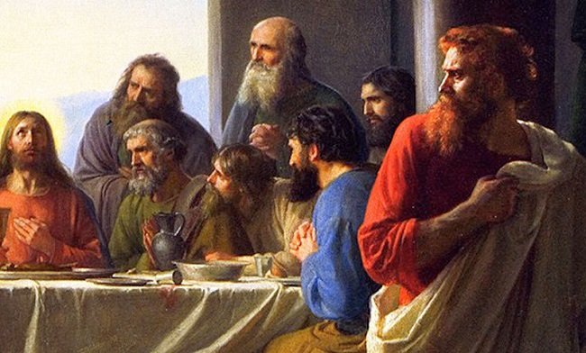 🇪🇸 on X: "–En verdad, en verdad os digo: uno de vosotros me va a entregar  --A quien yo diere el pan mojado aquel es. Y mojando el pan, lo dio a Judas