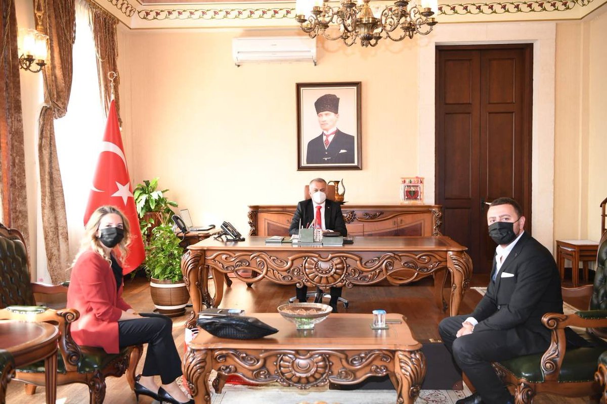 ersinyazici1's tweet photo. UTAŞ Savunma Sanayi A.Ş sahibi Muhammet Serkan Köysüren ve Rana Şurgun’a nazik ziyaretlerinden dolayı teşekkür ediyorum.

#Antalya https://t.co/FLyt5Vd2YH