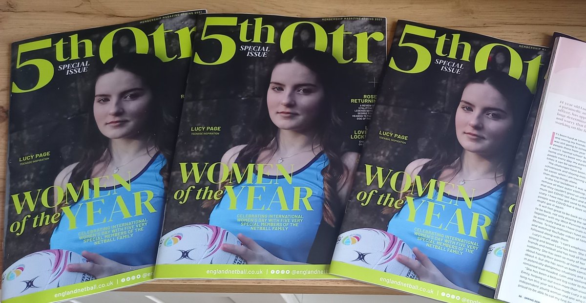 PipPage1's tweet photo. Love a parcel force delivery 🙌🙌🙌 
She made the Cover! A @WestPennineNC  netballer, a @SaintWilfrids pupil and a @RhinosNetballSL U13/U15.

YES i'm proud!! https://t.co/EYbqYtggUy