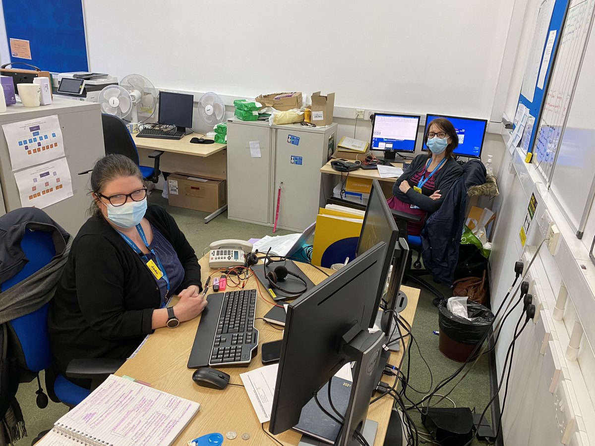 NeilDardis's tweet photo. Most outpatient services now restored at Fleet Hospital and community teams  continue to work hard to support our patients to stay in their homes and avoid coming to hospital ... well done all !!! https://t.co/5ns6Hiolkf