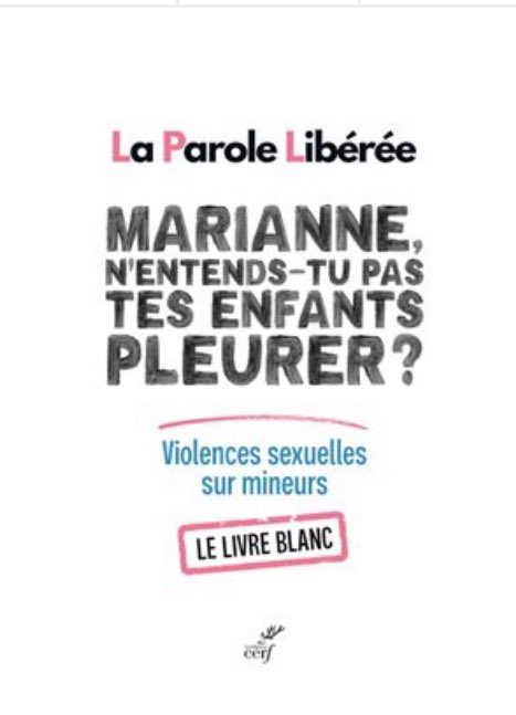 LaParoleLiberee's tweet image. Le livre blanc de La Parole Libérée livre.fnac.com/a15602768/La-P…