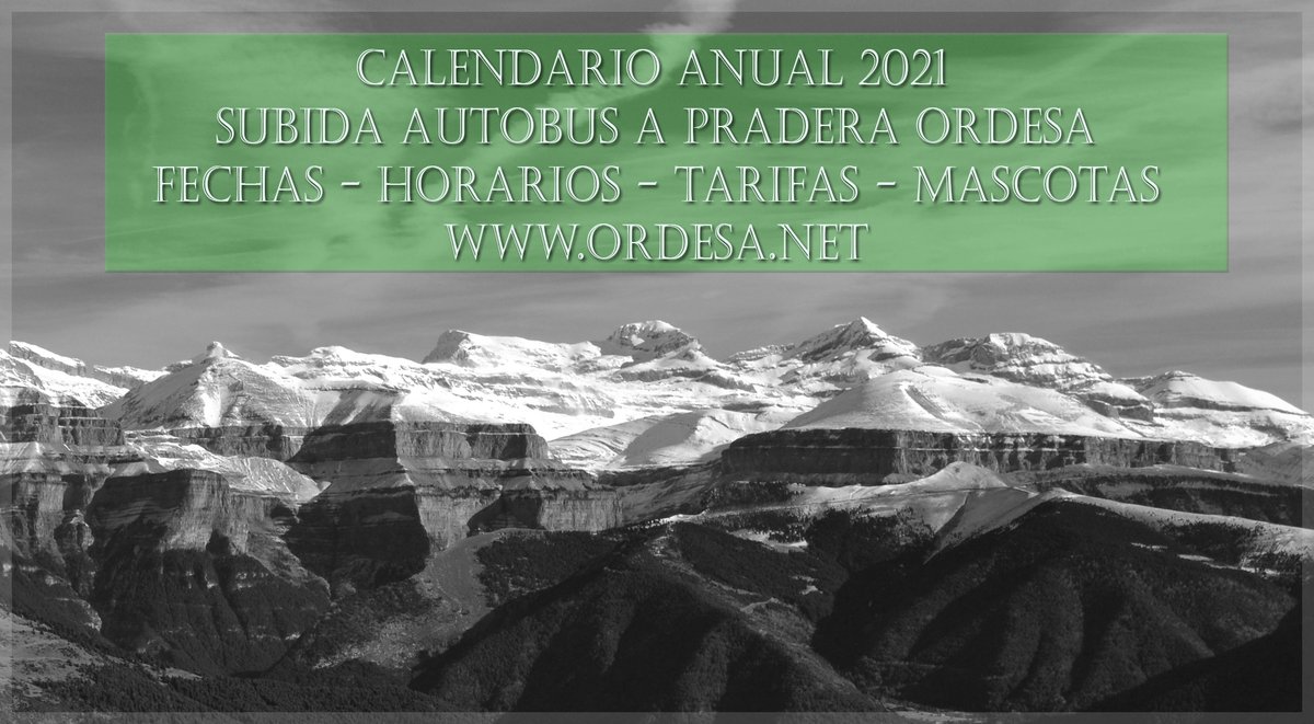 ORDESA Y MONTE PERDIDO tweet media