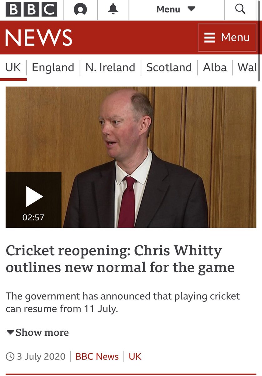 Morning <a href="/ECB_cricket/">England and Wales Cricket Board</a> - do you have definitive ruling on teas for 2021 season? Assuming a blanket ban, but we wdn’t want to be guided by the PM as in 2020 (no cricket because of teas and changing rooms - breakfast press conference), all fine with no hugging/tea from Whitty (5pm)