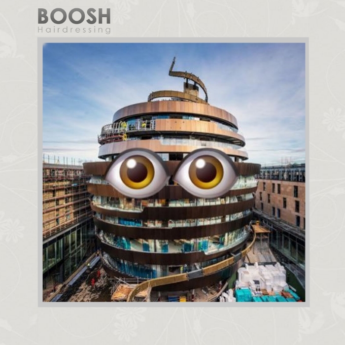 Booshhair's tweet photo. It's lovely to see the Edinburgh, United Kingdom  skyline take on a. new vibe #LoveTheRibbon https://t.co/Ln2M7E5SGd