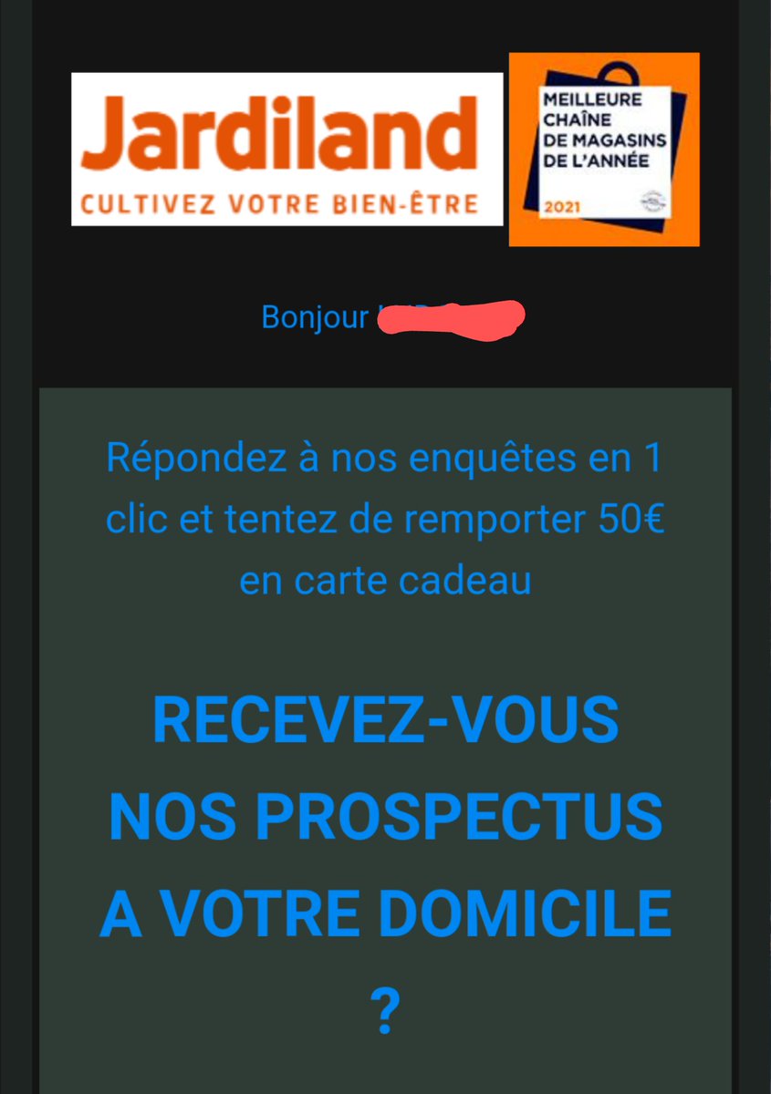 happi_squirrel's tweet photo. @Jardiland on en parle de ce mail? Non je ne reçois pas les prospectus, et tant mieux pour la planète ! #ecologie #stopPub https://t.co/UoGQf5doKB