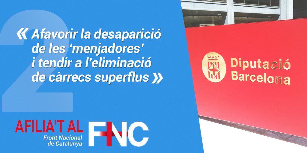FNCatalunya's tweet photo. La corrupció i el nepotisme són dues plagues de l'"oasi català". Cal combatre tota corrupció, també la dels qui presumeixen de tenir les mans netes i creen càrrecs públics i de confiança que després s'han d'omplir de contingut.
#DIGUES_PROU:
Afilia't al @FNCatalunya i #FesFront https://t.co/rRfZVky5tA