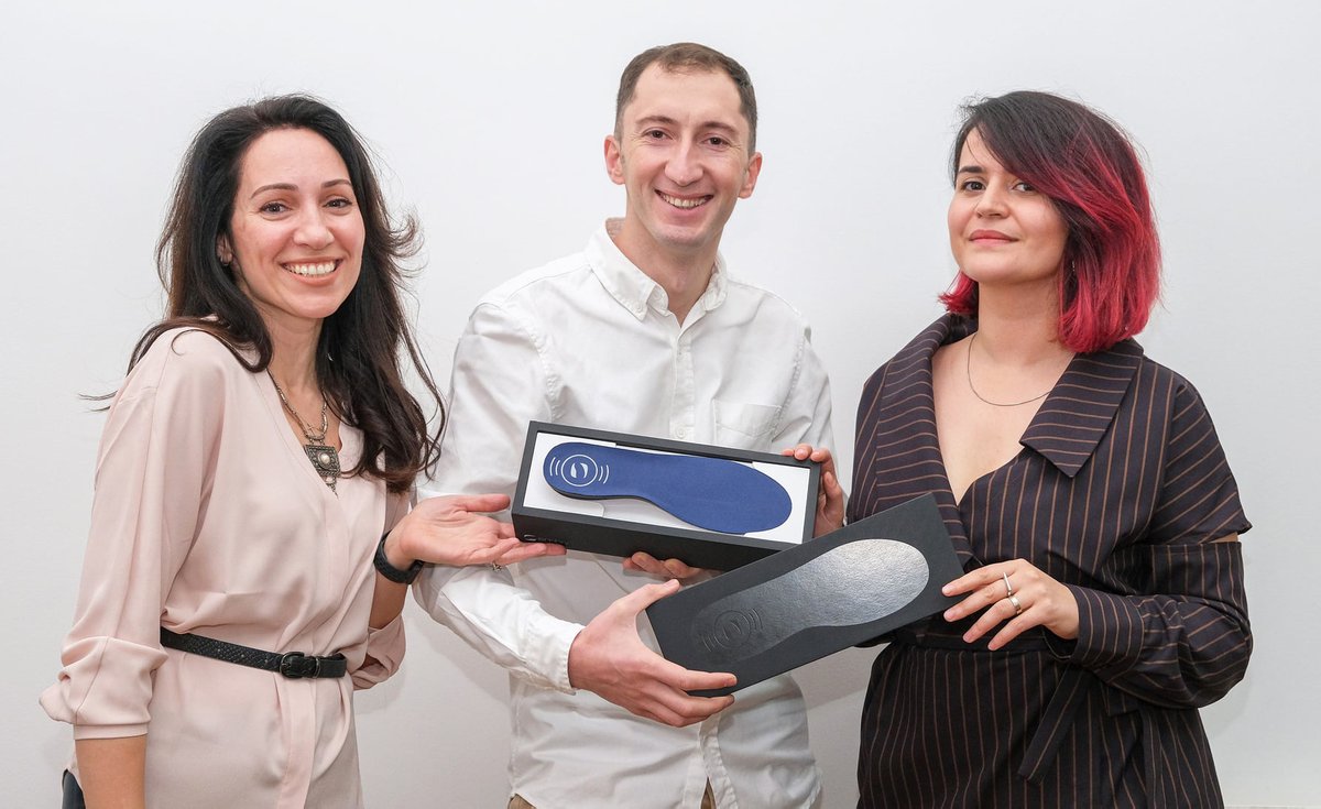 🐾@Embry_tech is a wearable wellness startup from #Armenia that empowers people through smart insoles and an accountability app to take control of #health.

Read more: lnkd.in/dVnjvaY

#healthylifestyle #healthtech #healthcare #digitalhealth #wearables #Wellbeing
