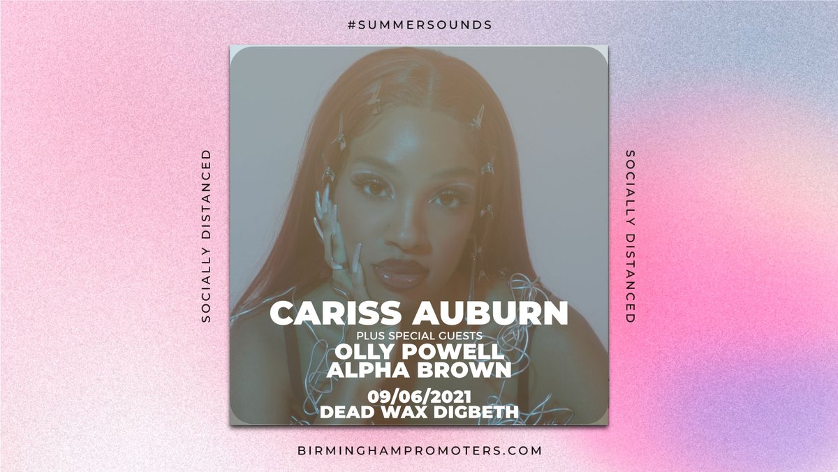 Dead Wax Digbeth (@deadwaxdigbeth) on Twitter photo π¨ UPDATE! π¨
<a href="/carissauburn/">cariss auburn</a> will now be joined by both @ollypowellmusic & <a href="/alphabrownmusic/">a l p h a brown</a> on her headline date of 9th June!
Tickets are on sale now!
deadwaxdigbeth.pub π¨ UPDATE! π¨
<a href="/carissauburn/">cariss auburn</a> will now be joined by both @ollypowellmusic & <a href="/alphabrownmusic/">a l p h a brown</a> on her headline date of 9th June!
Tickets are on sale now!
deadwaxdigbeth.pub