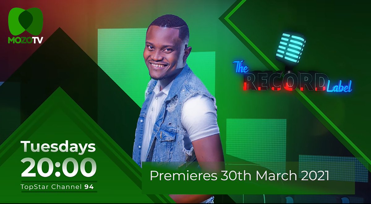 MozoTVAfrica's tweet photo. #TheRecordLabel! A competition designed for the purpose of discovering a new talent & giving them the opportunity to be the next BIG THING Premiers tonight at 8PM only on #MOZOTV channel 94, on TopStar.
Watch the show & witness the rise of a STAR!
#ARefreshingExperience https://t.co/eb2ls4GZOV