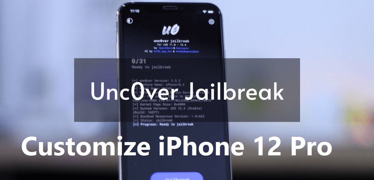 CydiaD's tweet photo. Customize your iPhone 12 Pro Device with Unc0ver https://t.co/aSP1toEEBP via @wordpressdotcom https://t.co/UgO0oevrk6