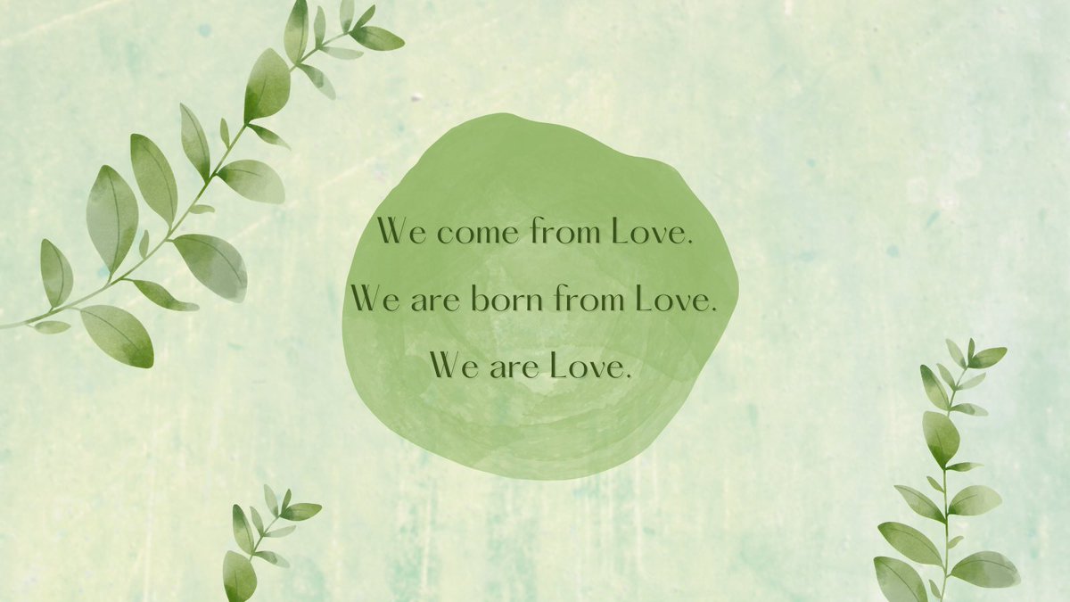 DrDiviC's tweet photo. It always comes down to love. Along the way in our physical forms, we take on a lot that is not love. 

We have to be willing to look at our thoughts, why we think that, why we have created these scenarios and heal them with the only thing that exists...Love.

Happy Tuesday! https://t.co/i7mxv2yNiw