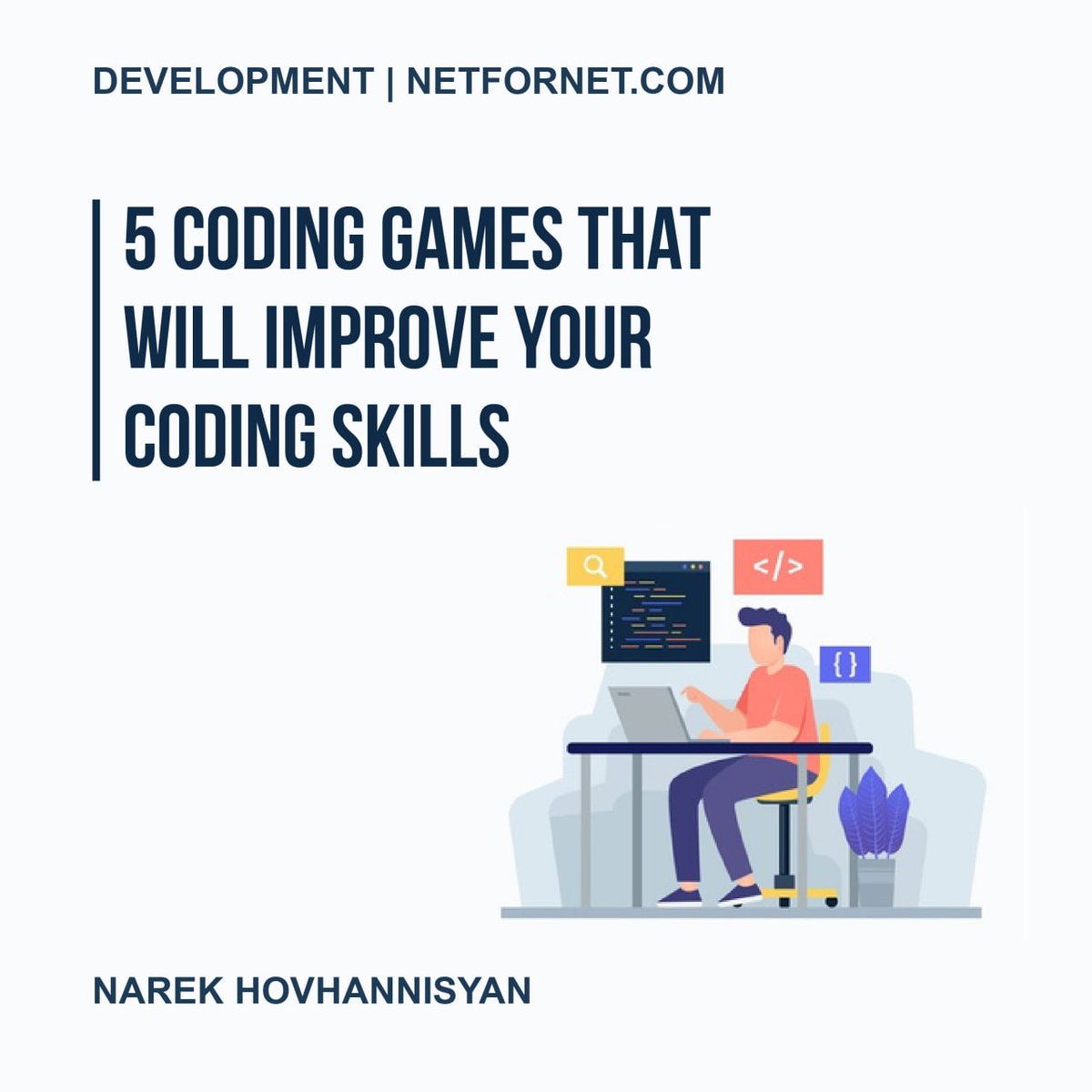 NetForNet1's tweet image. 🔹Are you a programmer? 
🔹 Do you want to test your knowledge? 
🔹We have selected 5 coding games for you, which will help to improve your professional skills.
🔹 Mention your programming friends in the comments 👇🏻 #programming #programming #courses #programmingforbeginners