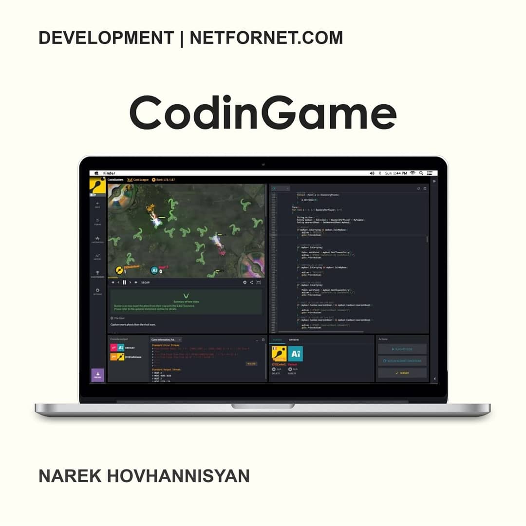 NetForNet1's tweet image. 🔹Are you a programmer? 
🔹 Do you want to test your knowledge? 
🔹We have selected 5 coding games for you, which will help to improve your professional skills.
🔹 Mention your programming friends in the comments 👇🏻 #programming #programming #courses #programmingforbeginners