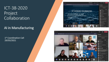 All ICT-38-2020 projects with representatives of EFFRA and AI4EU gathered yesterday for a 1st coordination call to discuss the different collaboration strategies.  #innovation #collaboration #ASSISTANT #projects
