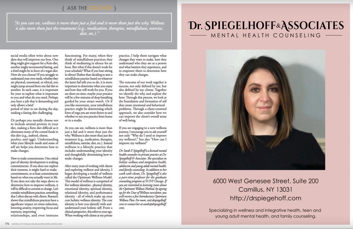 Sarah F. Spiegelhoff, PhD tweet media