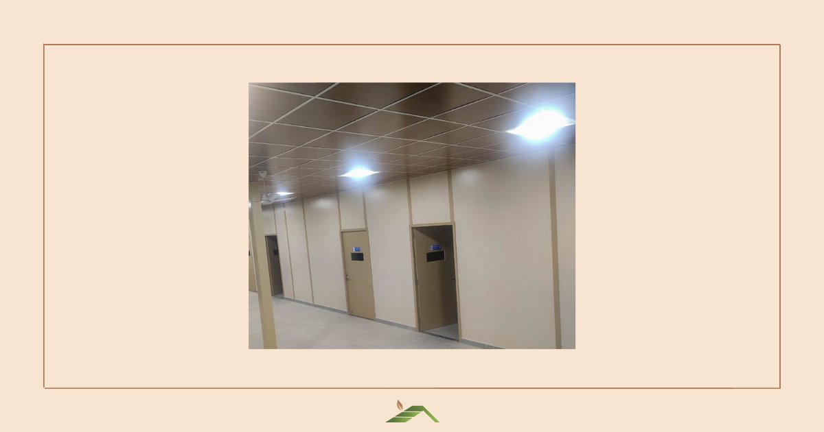 strawcture's tweet photo. Final photographs from our work for Batra Hospital in Jalandhar, Punjab, where we built 7 Outpatient Department units and a 2500 Sq Ft waiting area for the visitors

#BioPanels #AgriFiberpanels #sustainableliving #circulareconomy #makeinindia #agrifibre #healthcare https://t.co/weOx6mfHN3
