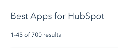 The number 700 is the sum of four consecutive primes (167 + 173 + 179 + 181) and is a Harshad number (divisible by the sum of its digits, 700 / 7 + 0 + 0).

It's also the number of apps now available in the <a href="/HubSpot/">HubSpot</a> App Marketplace. #martech

And growing!

ecosystem.hubspot.com/marketplace/ap…