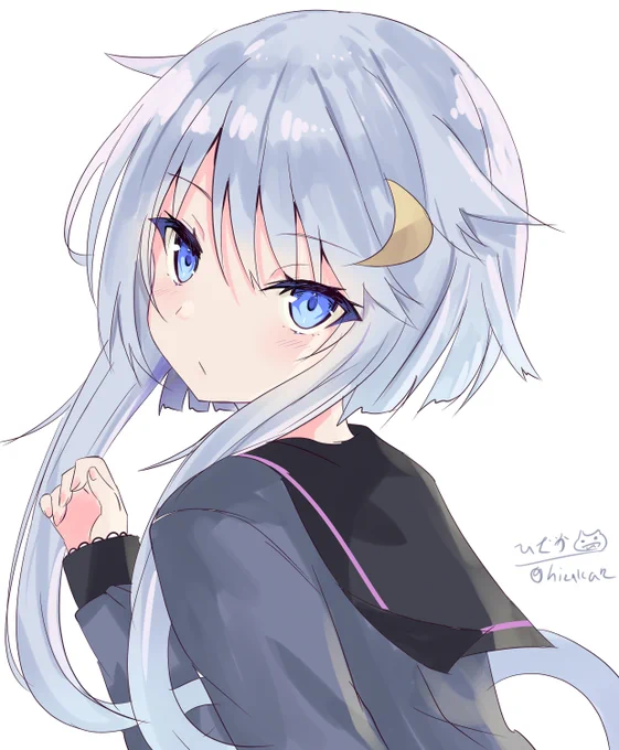 「怒ってないですよ」弥生
#艦これ版深夜の真剣お絵描き60分一本勝負 
#艦これ版真剣お絵描き60分一本勝負_20210330 