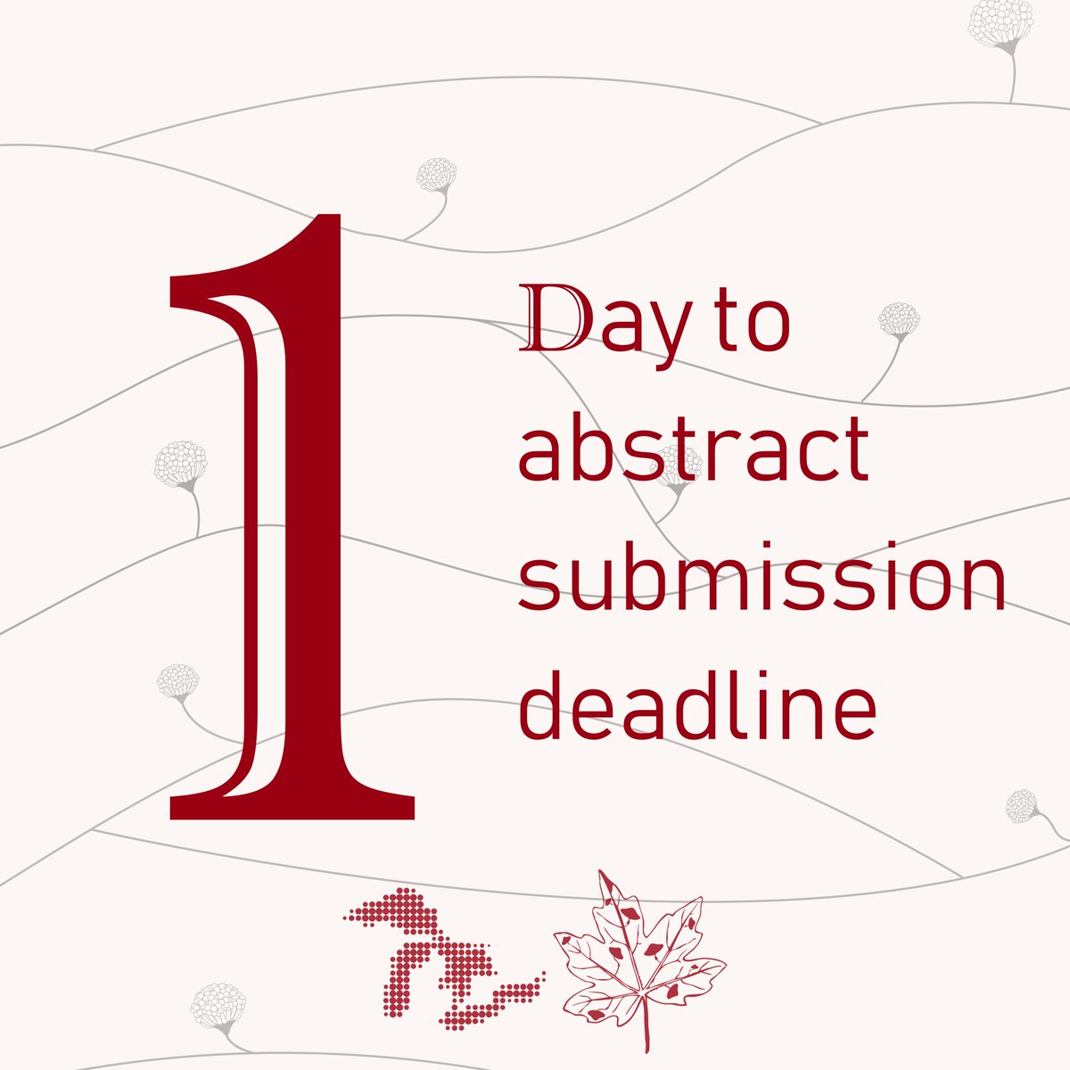 CanFunNet's tweet photo. Abstracts are due tomorrow!! Have you submitted yours yet? #CanFunNet21 #GLM21 https://t.co/XUvoLENSnE
