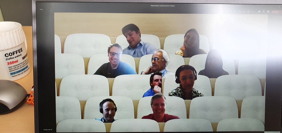 bottomleymatt's tweet photo. Bracket Selection meeting at @OxfordRenalUnit! @BetterKidneys @DrTomCon @renalphys @NephronTurner @SionEWilliams1 @Joanne839 @JasnaMacanovic @Phil997823 ready to opine! #NephMadness https://t.co/kU0PQfnweT