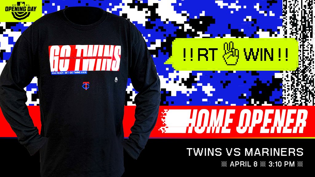 RT for a chance to win a #MNTwins long sleeve shirt!

Everything you need to know about the Twins Home Opener presented by Your Local Northland Ford Dealers 👉 atmlb.com/2PCnOgW

twinsbaseball.com/rules