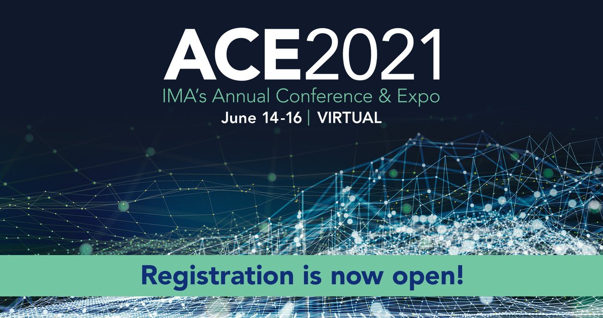 Registration is now open for virtual ACE2021! Join us June 14-16 for an enhanced virtual Conference designed to inform, inspire, and energize finance and accounting professionals from around the world. Early Bird rates through April 30. bit.ly/2PE9lkA #IMAACE21