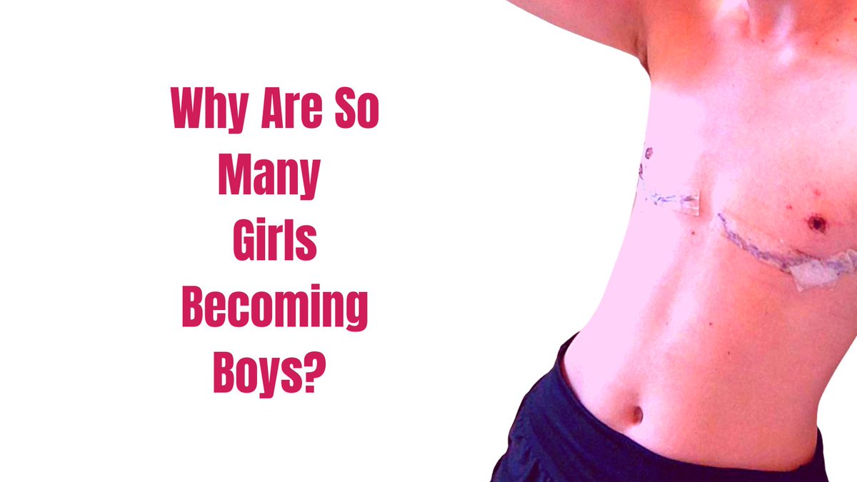 Femsplainers's tweet photo. Is choosing to be trans the new bulimia for thousands of teenage girls? Listen to this urgent throwback episode with author @AbigailShrier, @DCrittenden1, and guest co-splainer @CaitlinPacific in "Why Are So Many Girls Becoming Boys?" https://t.co/UVZenkU5HY #transformationtues https://t.co/4WaBhyUTex