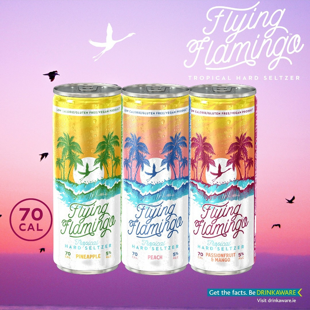 Make the lighter choice this Easter and sip on our Tropical Hard Selzers with three exotic flavours to choose from your bound to find something that makes you feel like your on holidays. #FlamingoSeltzer #FlyingFlamingo #DrinkAware #Easter2021