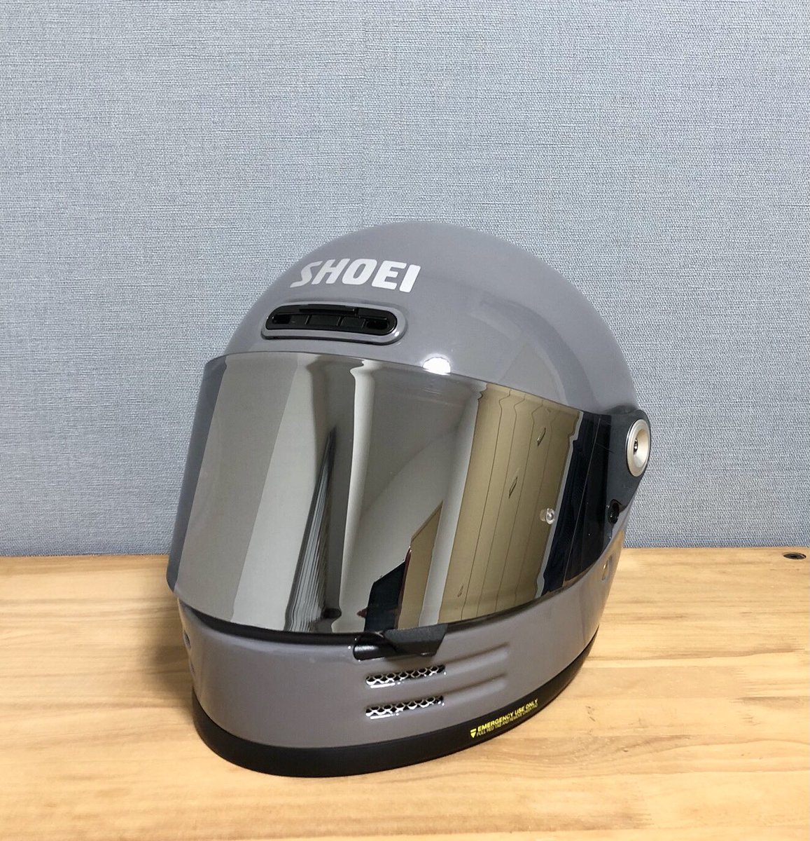 SHOEI グラムスター Glamster ヘルメット XL ミラーシールド | www