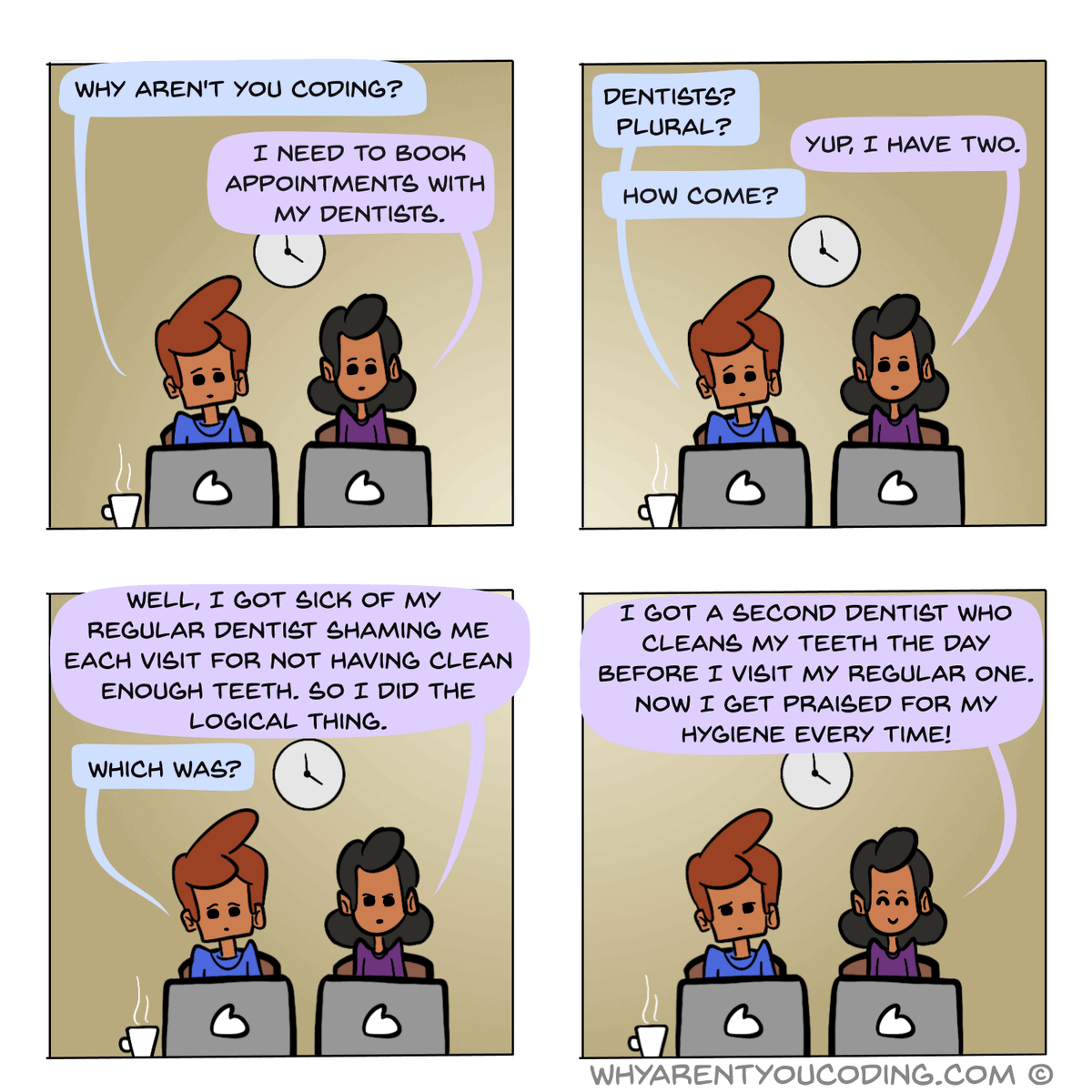 Why Aren't You Coding? tweet media