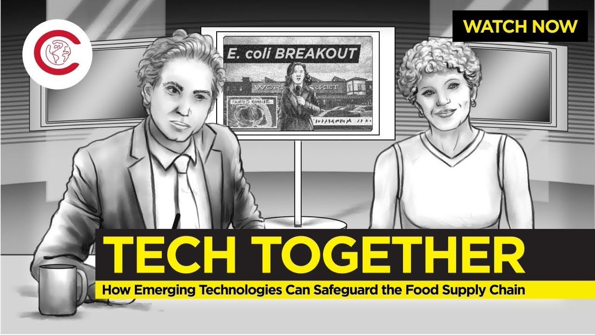 GTIAofficial's tweet image. Our first #TechTogether video explores how blockchain, drone, IoT and AI technologies can each play a role in averting a public health crisis by safeguarding our food supply chain: s.comptia.org/3kdu1ew