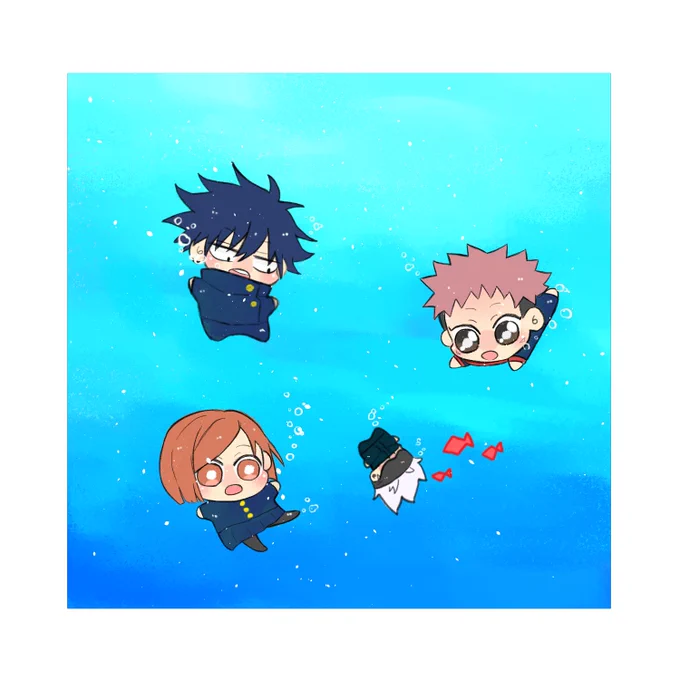 海とぬい5️⃣と1年ズ 