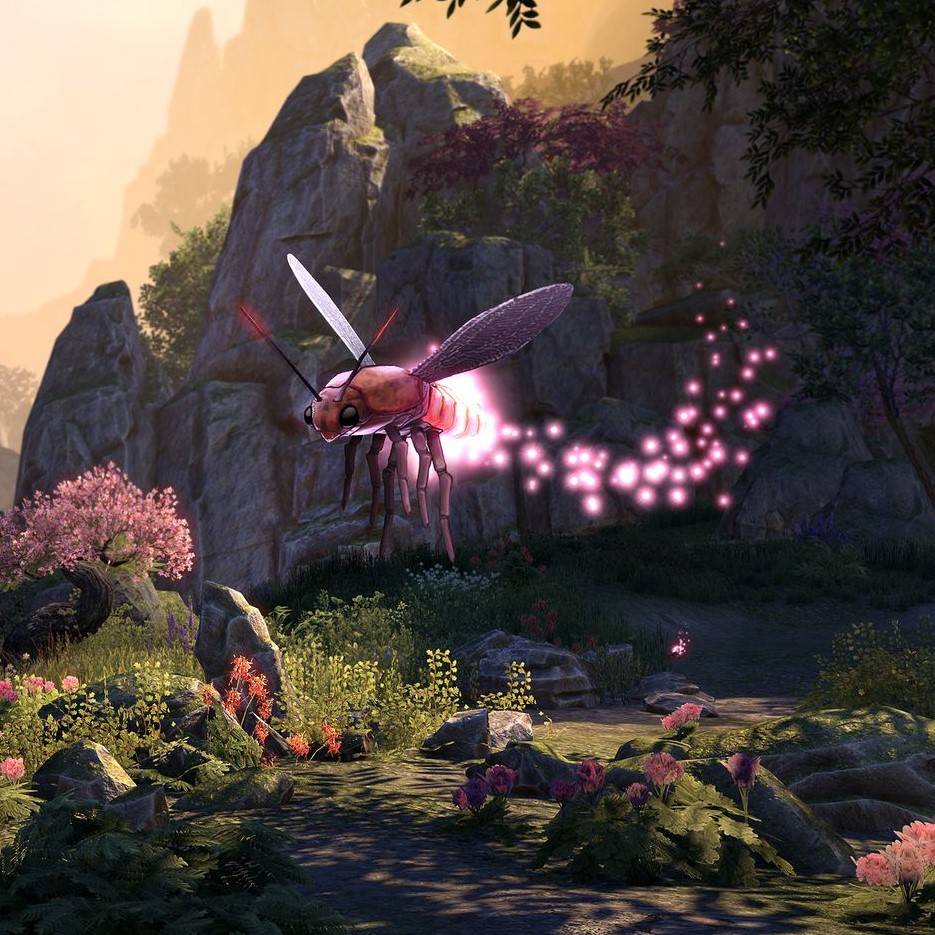 TESOnline's tweet photo. Don’t forget! Our Blackwood Preview Event is tomorrow at 12 pm PDT/3 pm EDT/8 pm BST. Tune in and discover what adventures await you this year.

Reply to this post with what you’re most excited to see and we’ll choose a few people at random to win a Pink Torchbug Pet! https://t.co/RZ1gHT71vJ