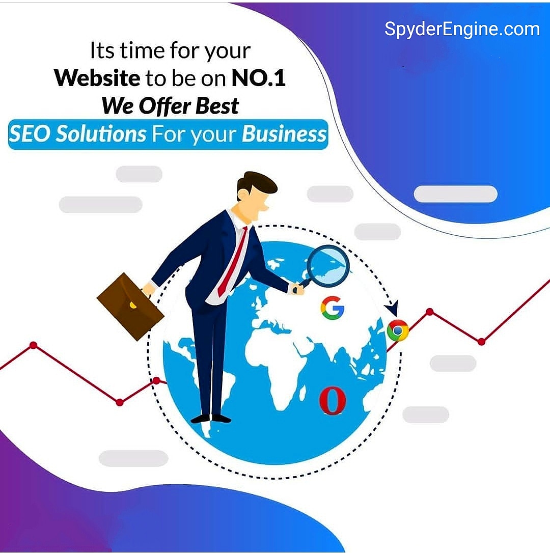 EngineSpyder's tweet photo. It's time for your Website to be on NO.1 We offer you the best SEO Solutions for your business.

#spyderengine #SEO #seoservices #seoexperts #SearchEngineOptimization #DigitalMarketing #onlinebusiness https://t.co/DTinHcXI25